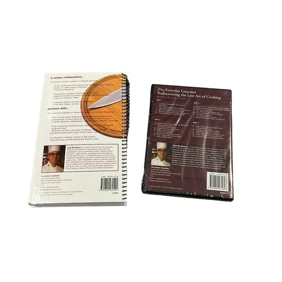COPY - THE GREAT COURSES The Everyday Gourmet Book and NEW DVD 16 Lessons - Picture 4 of 7
